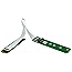 Sintech M.2 NVME Extender,NGFF M-Key PCIe SSD Extention Card with Anti-electromagnetic Foiled Cable 20CMS (Silver Cable)