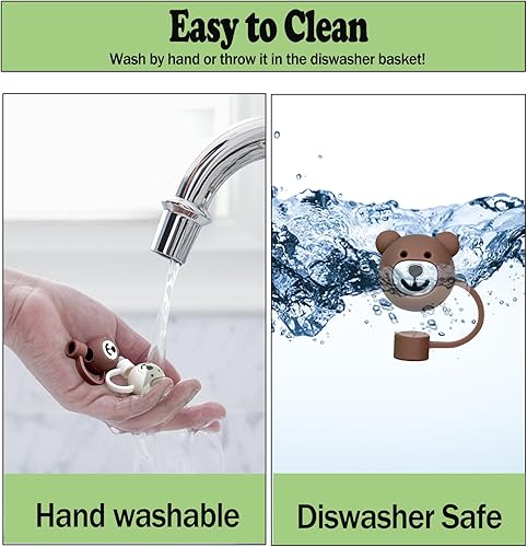 Miniatura 9 de Stanley - Paquete de 5 fundas de popote compatibles con vasos Stanley de 14 onzas, 20 onzas, 30 onzas y 40 onzas, tapas de silicona de grado