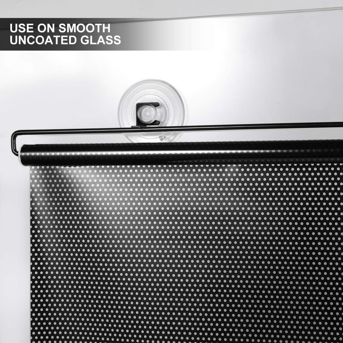 Lot De 2 Rideaux Voiture Occultants Thermiques, Store Pare-Soleil Ventouse