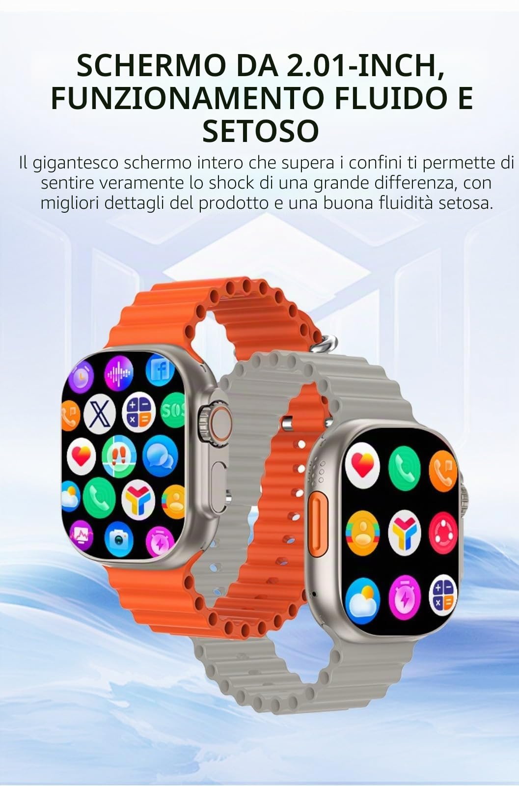 Smartwatch 4G con slot per scheda SIM, schermo touch completo e funzione di chiamata, smartwatch cellulare impermeabile per uomo e donna