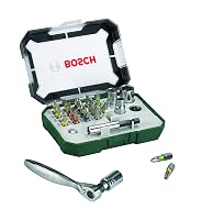 Bosch 26tlg. Schrauberbit + Ratschen-Set
