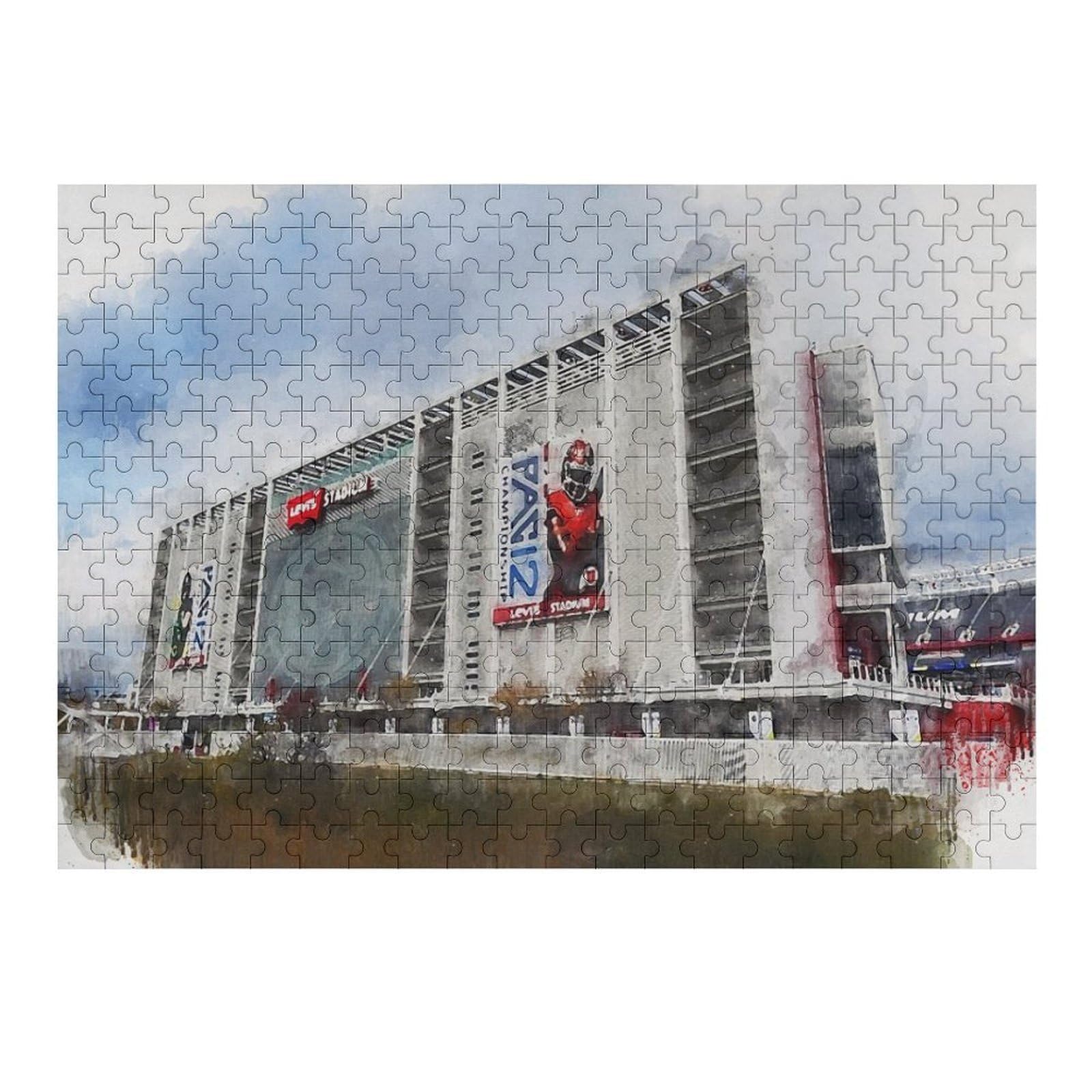 1000pcs(38x26cm) Jigsaw Puzzles for Adults Levis Stadium Teenagers Puzzles DIY Toys Difficult Challenge Birthday And Unique Gifts 1000pcs(38x26cm)