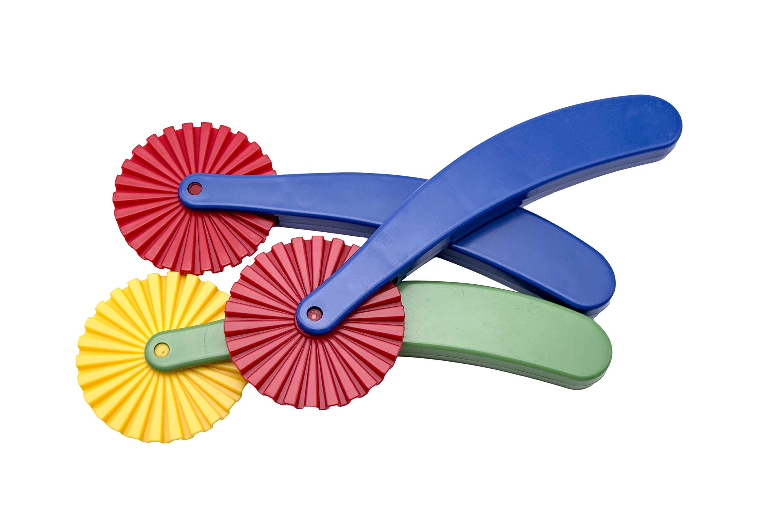 Craftplay Modelling tools | Dough cutting wheels | dough tools | Pack of 3 patterned edge