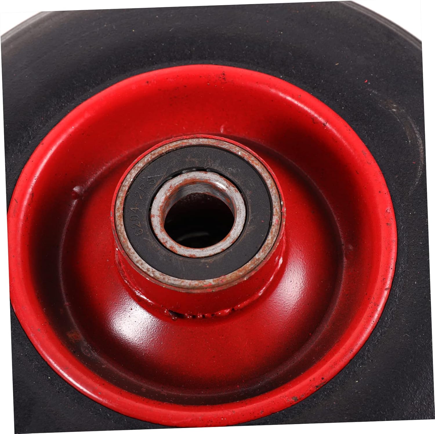 VICASKY Replacement Solid Wheel for Garden Cart Silent Tire Durable Non Inflatable Design for Garden Carts and Random Color