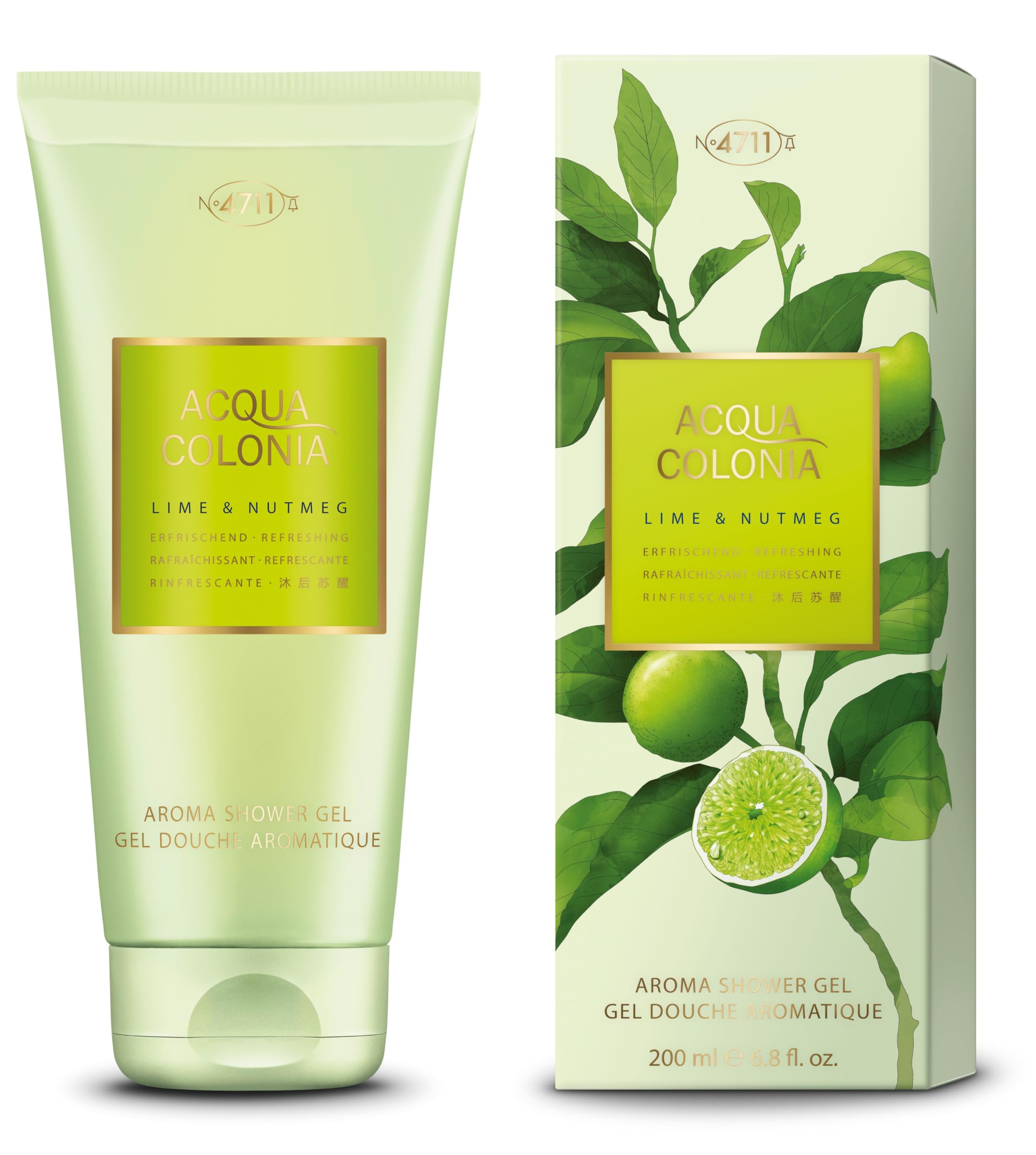 4711 Lime and Nutmeg Shower Gel