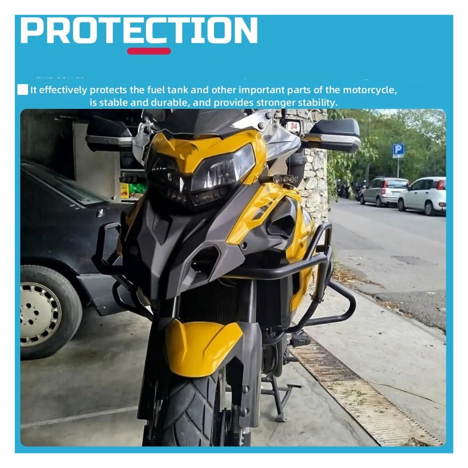 Crash Bar Moto Per Benellia TRK502 TRK502X Barre Paramotore