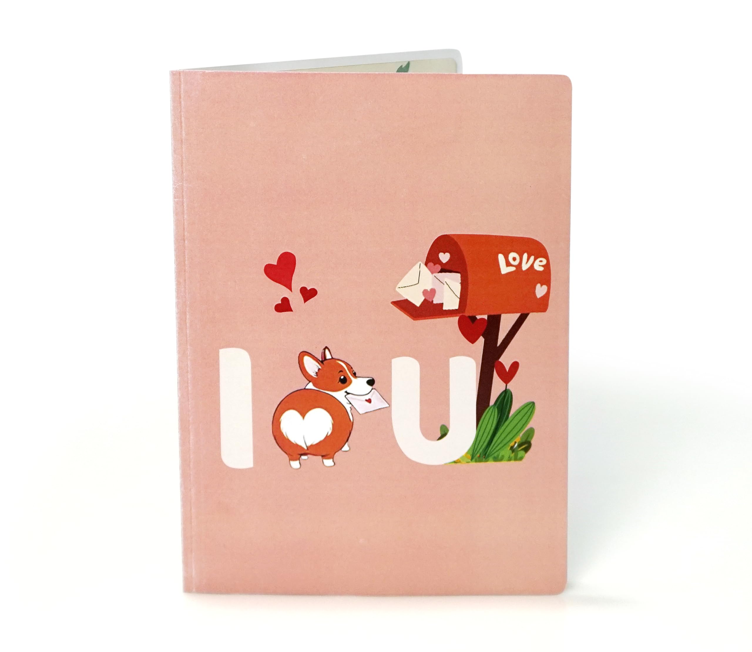 CUTPOPUP Corgi Dog Pop Up Anniversary Cards, 3D Wedding Anniversary Card for Him Her Wife Husband Mum Dad Birthday Card - Image 4