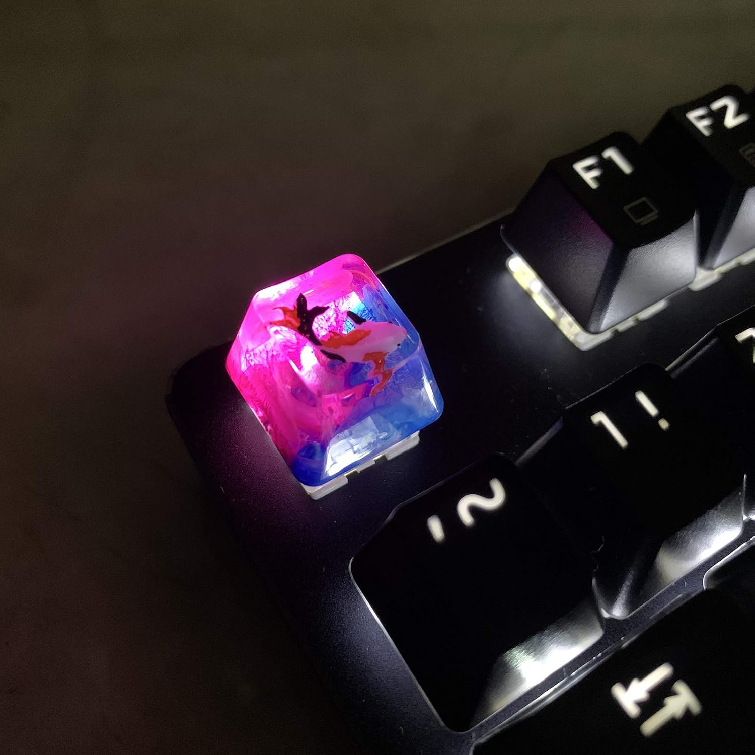 Fish Keycap, Resin Keycap for MX Mechanical Keyboard image 2