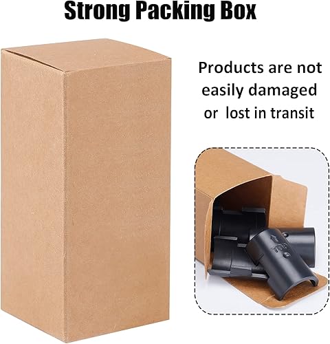 Miniatura 6 de 16 clips de bloqueo de estante de alambre para poste de 1 pulgada, 8 pares de fundas de estantería de repuesto para sistema de estantería de