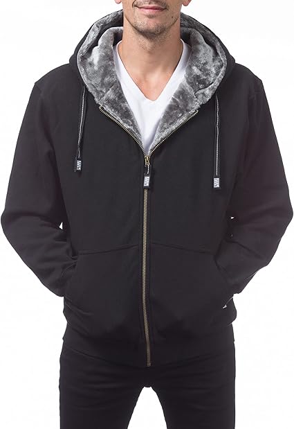 Amazon Co Jp プロクラブ パーカー ジップアップ ヘビーウェイト ボアライニング 144 メンズ 正規代理店 服 ファッション小物