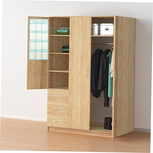 Miniatura 3 de MAGICLULU Bolsa de pared para teléfono, organizador colgante para teléfono, calculadora, teléfonos, almacenamiento de teléfono, bolsillo para casa,