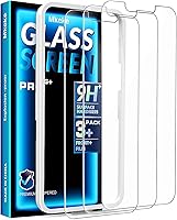 Mkeke Compatible with iPhone 13 Screen Protector/iPhone 13 Pro Glass Screen Protector Tempered 6.1 inch 3-Pack
