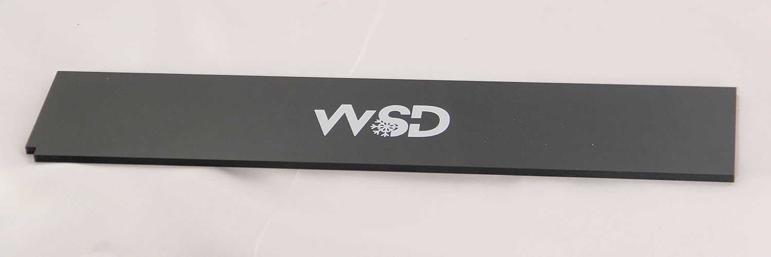 WSD Snowboard Wax Scraper WidePlexi Tuning Snowboard and skis Wax Scraper 30cm (11 7