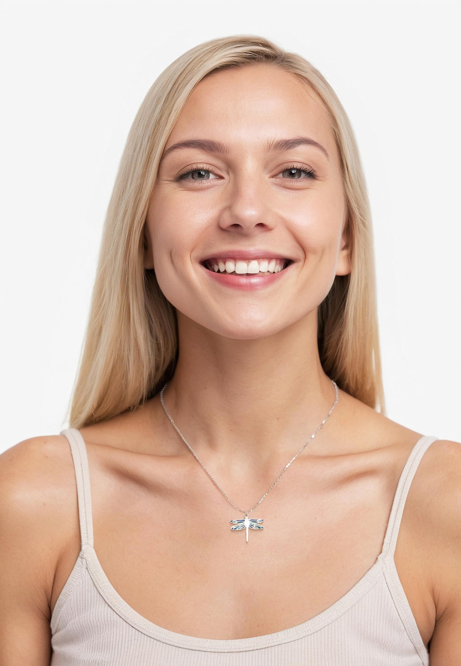 Sofia Milani - Collana da Donna in Argento 925 - Ciondolo a Libellula