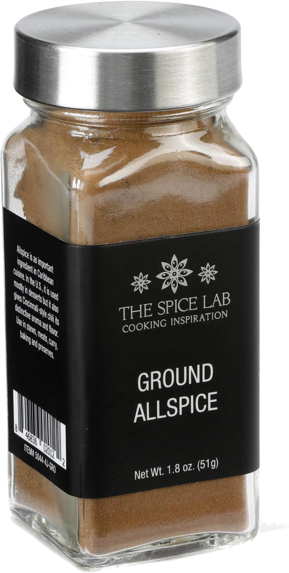 The Spice Lab No. 44 - Ground Allspice - Pimento - Kosher Gluten-Free Non-GMO All Natural Spice - French Jar