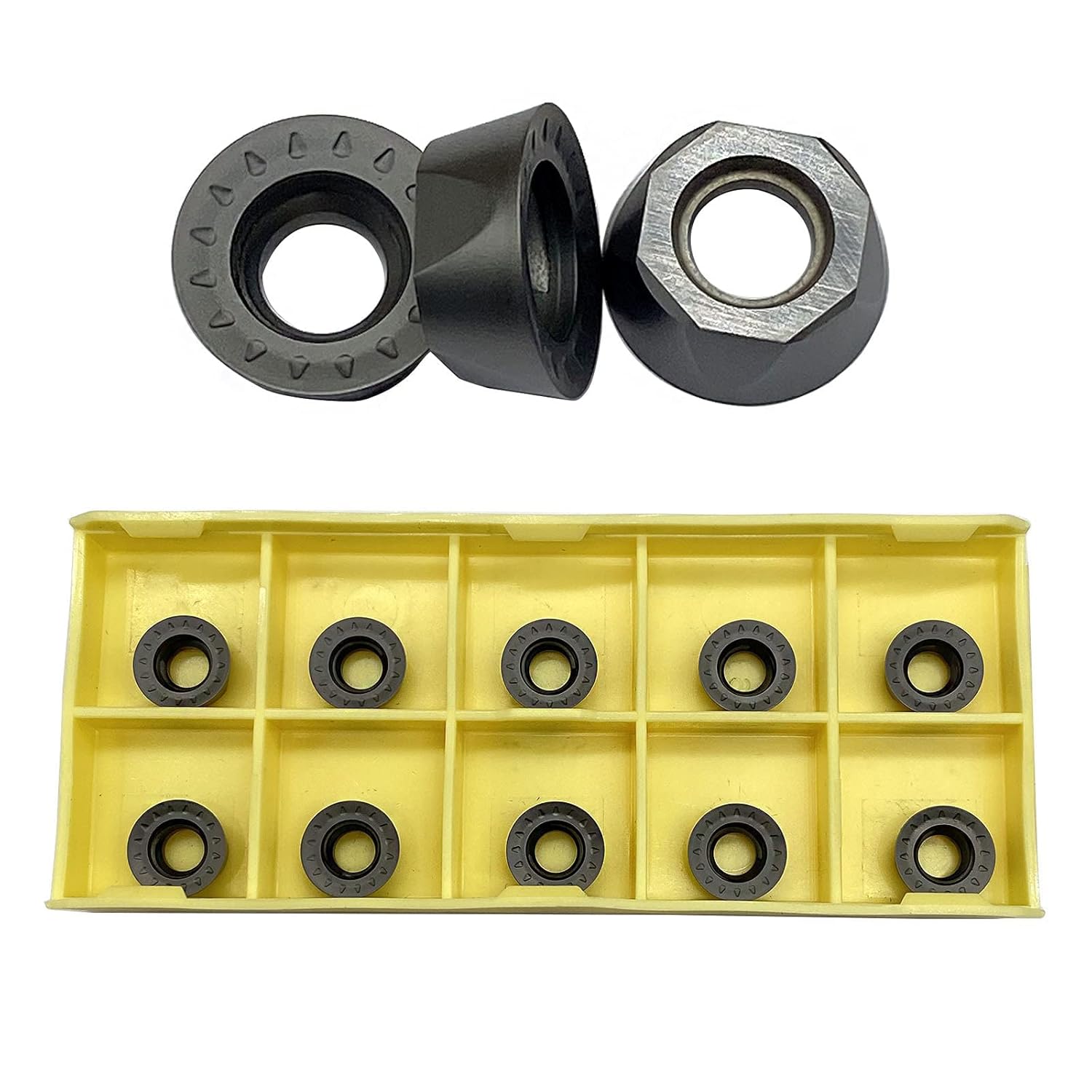 3/4" SRAPR 2020K10 + RPMT10T3MOE-JS +10pcs APMT1604PDER DP010 Lathe Turning Holders 90° Lathe Turning & Profiling Tool Holder for Round Carbide Inserts