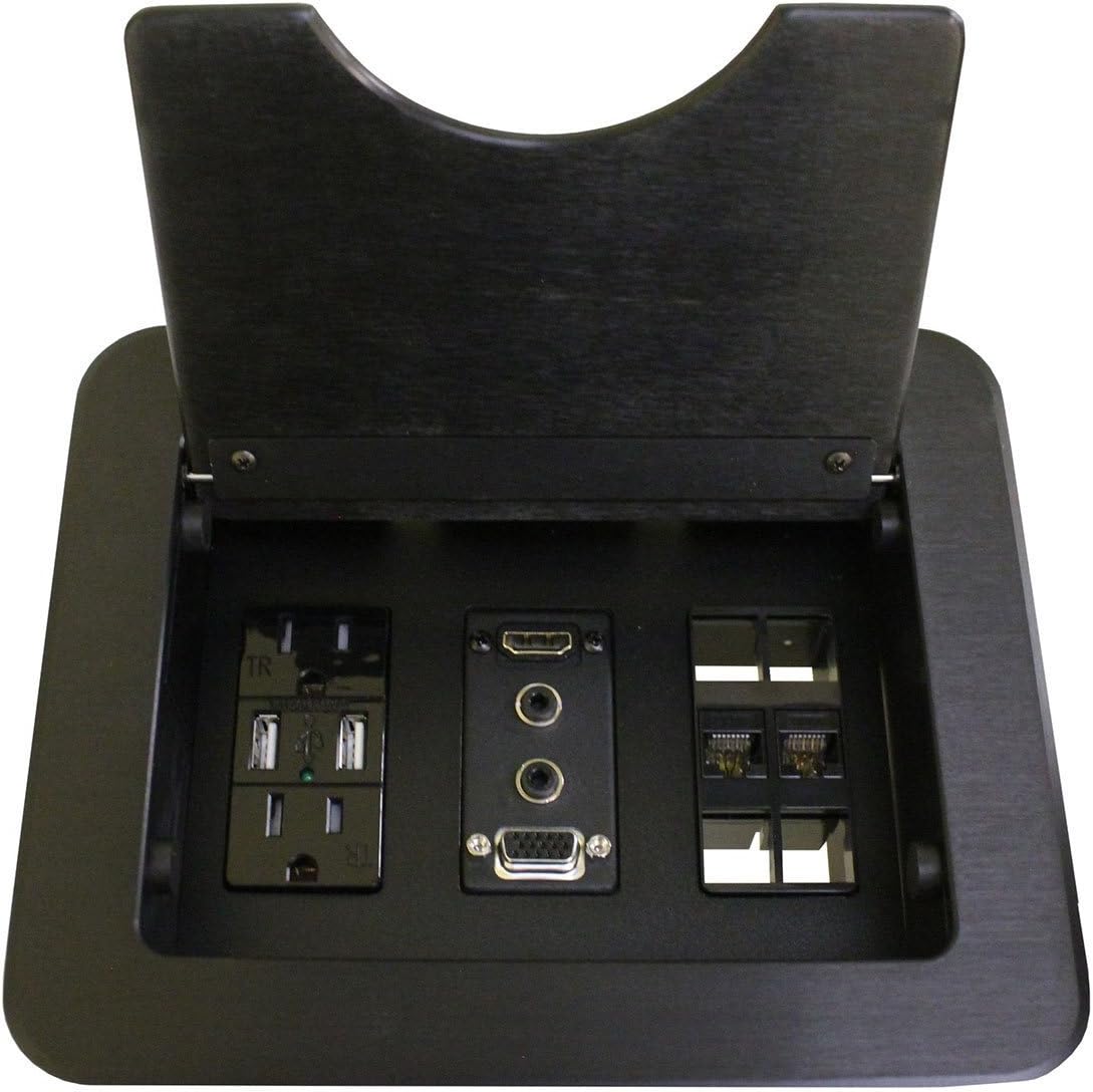 Altinex Cable Nook Complete Tabletop Interconnect Box - CNK210