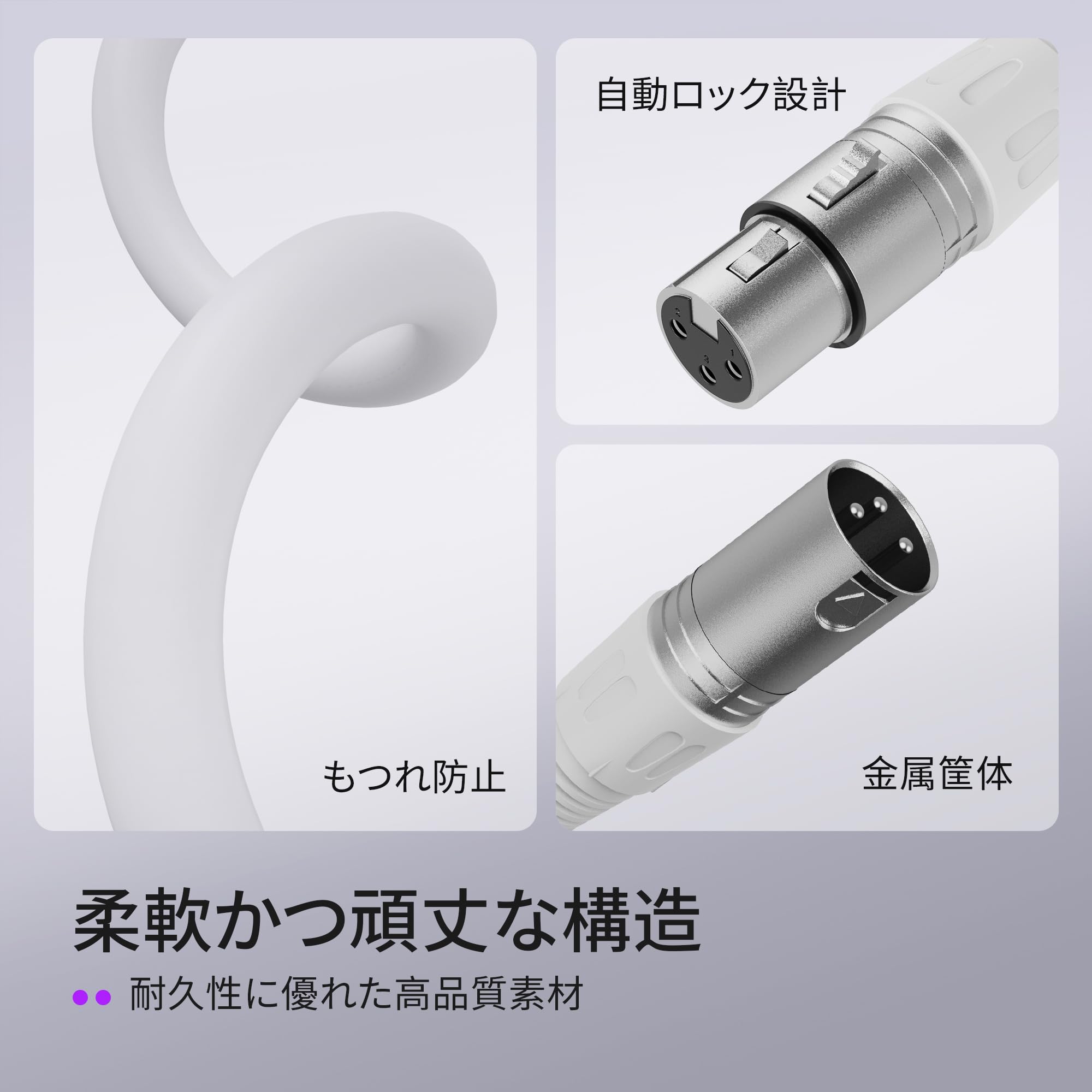 Amazon.co.jp: FIFINE XLR ケーブル 3m延長コード XLRマイク