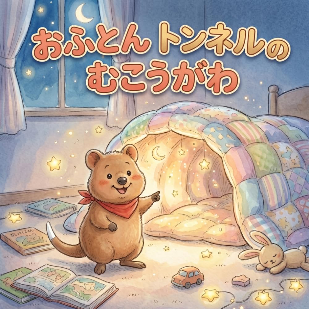 おふとん トンネルの むこうがわ: 2歳・3歳・4歳・5歳向け 自分で寝たくなる おやすみ冒険えほん
