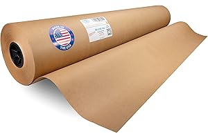 48" x 8.640 miles Brown Kraft Paper Rolls