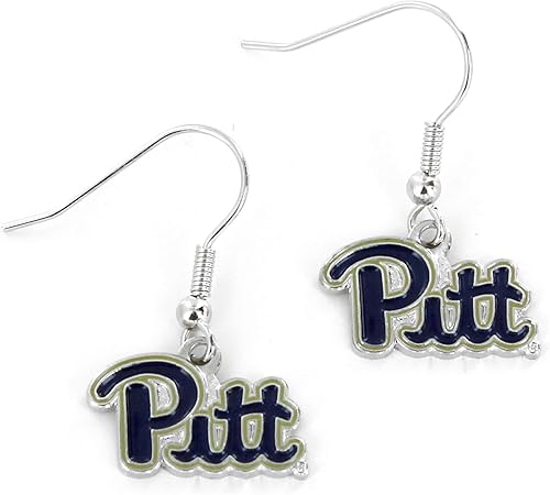 Miniatura 2 de aminco NCAA Unisex Adult NCAA Logo Dangler Earrings