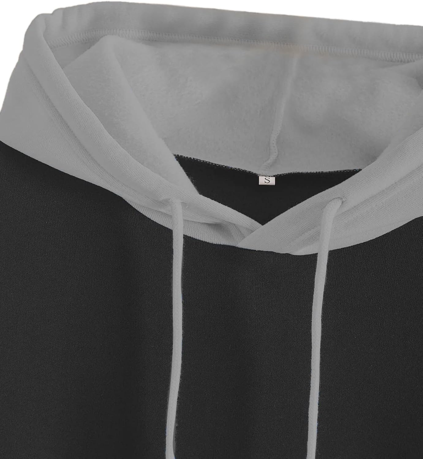 Hilinker Women's Cute Color Block Hoodie Casual Long sleeve Pullover Sweatshirt - Image 3