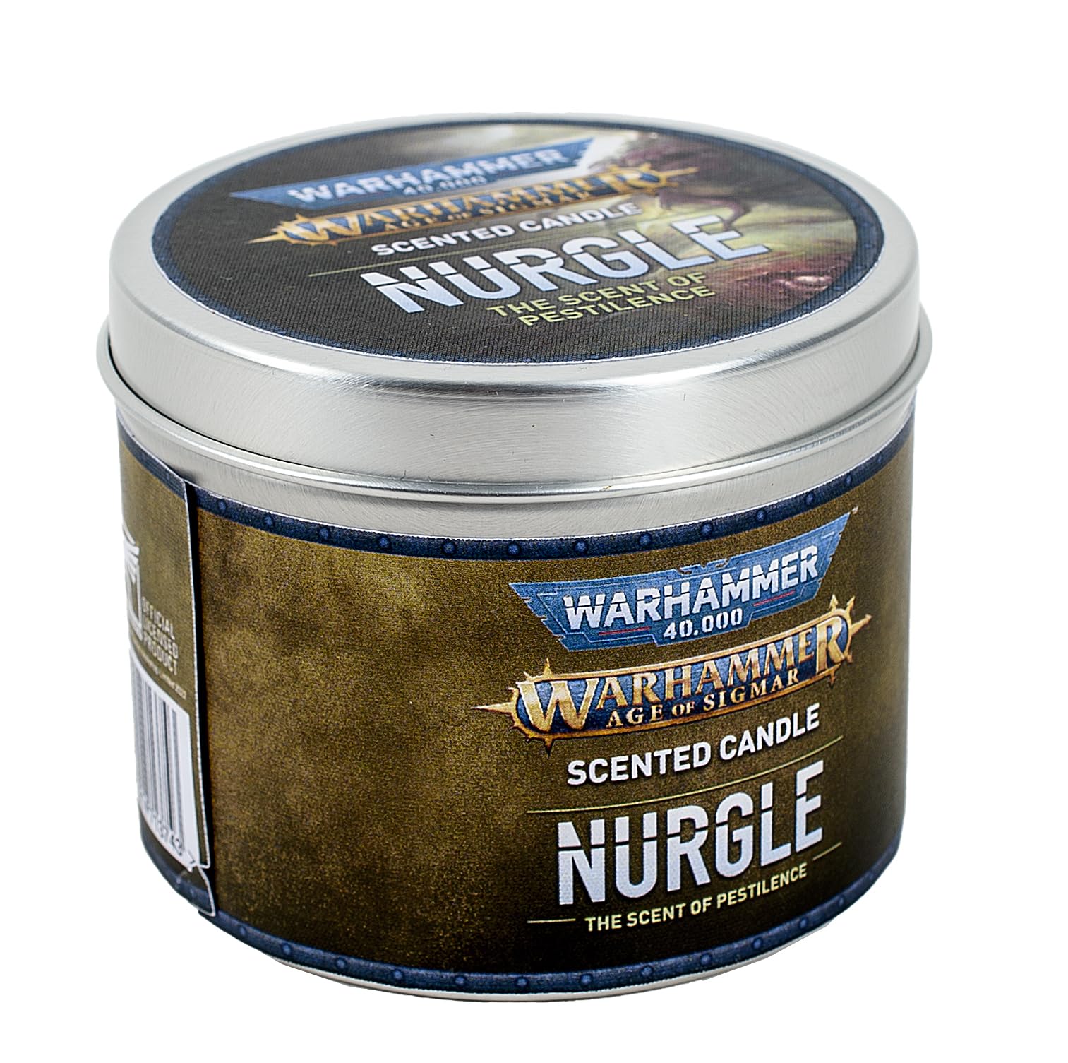 Aaa Merchandise Men's Multicolor Warhammer 40,000 Nurgle Scented Candle - Chaos Gods Collection - Warhammer 40K Gifts For Wo Adults