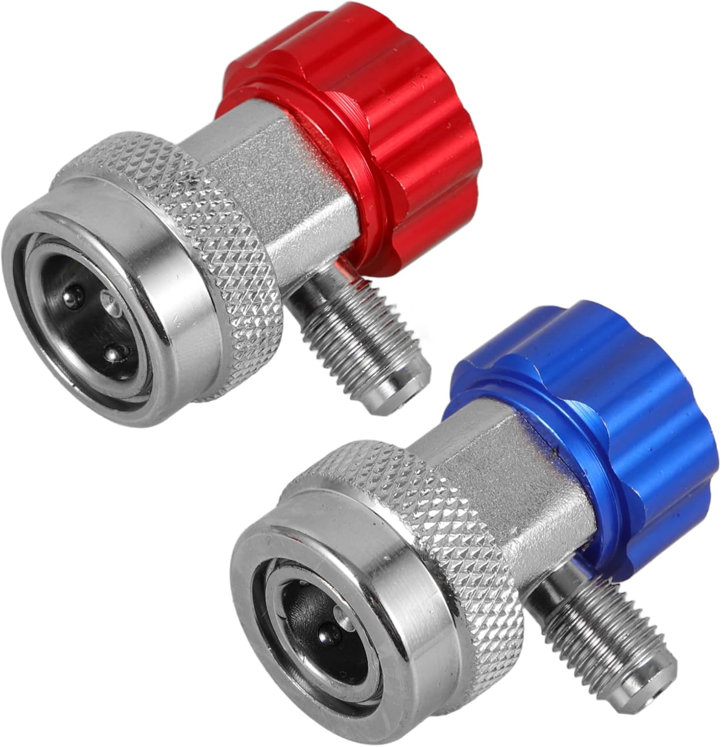 1 Pair Automotive Couplers Quick Connectors for Air Conditioning Systems Adapter Fittings for Suitable for Personal and Professional Use