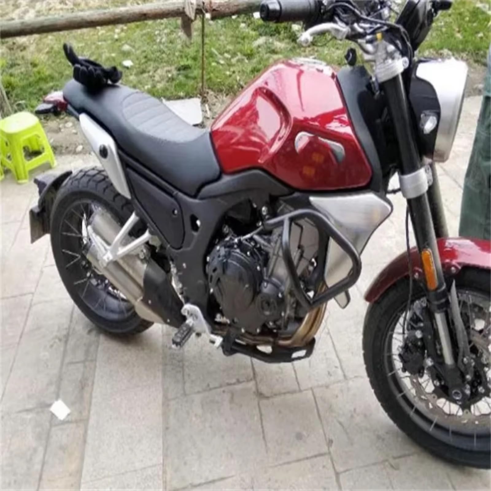 Barra Protección Lateral Compatible Con Cb500F Para Cb500X Barra De Choque De Protección Para Motor De Motocicleta Piezas De Accesorios De Repuesto De Riel De Para Carrera
