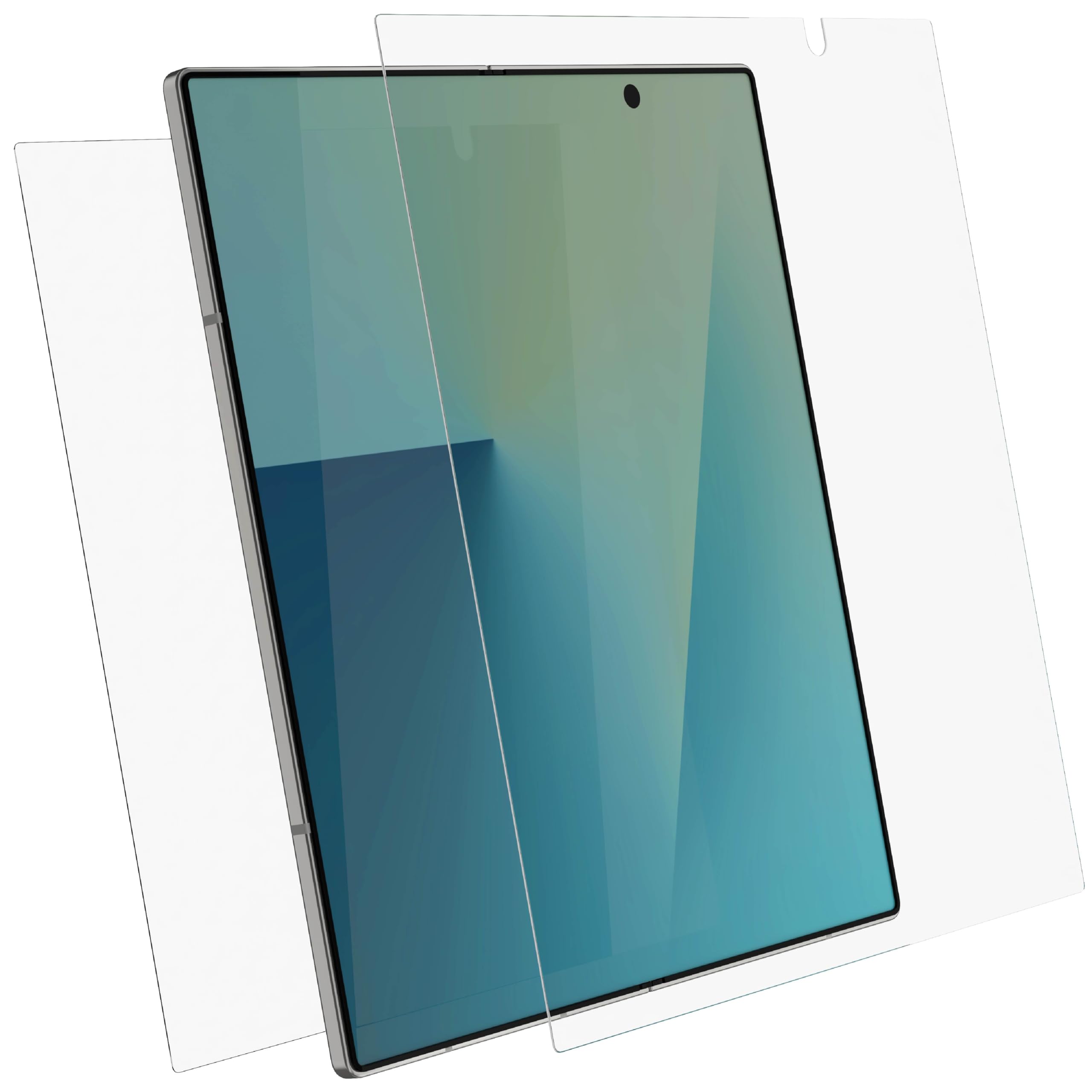 Ghostek Tempered Glass Screen Protector Designed for Samsung Galaxy Z Fold 7 (2-Pack) - Clear