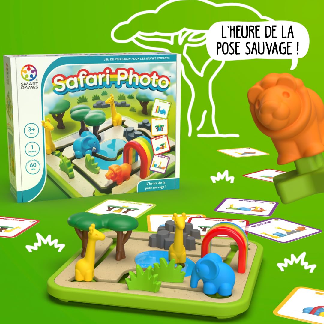 Casse tête Smartgames Safari Photo