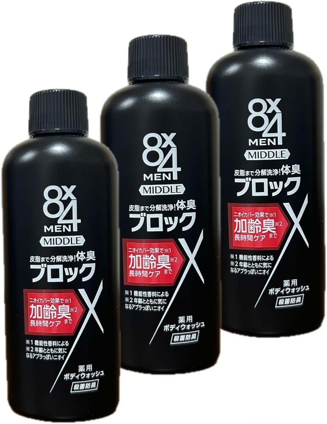8×4 MEN ミドル ボディウォッシュ 45ml 130個セット Amazon | 花王 8×4 MEN ミドル ボディウォッシュ 加齢臭 対策 薬用