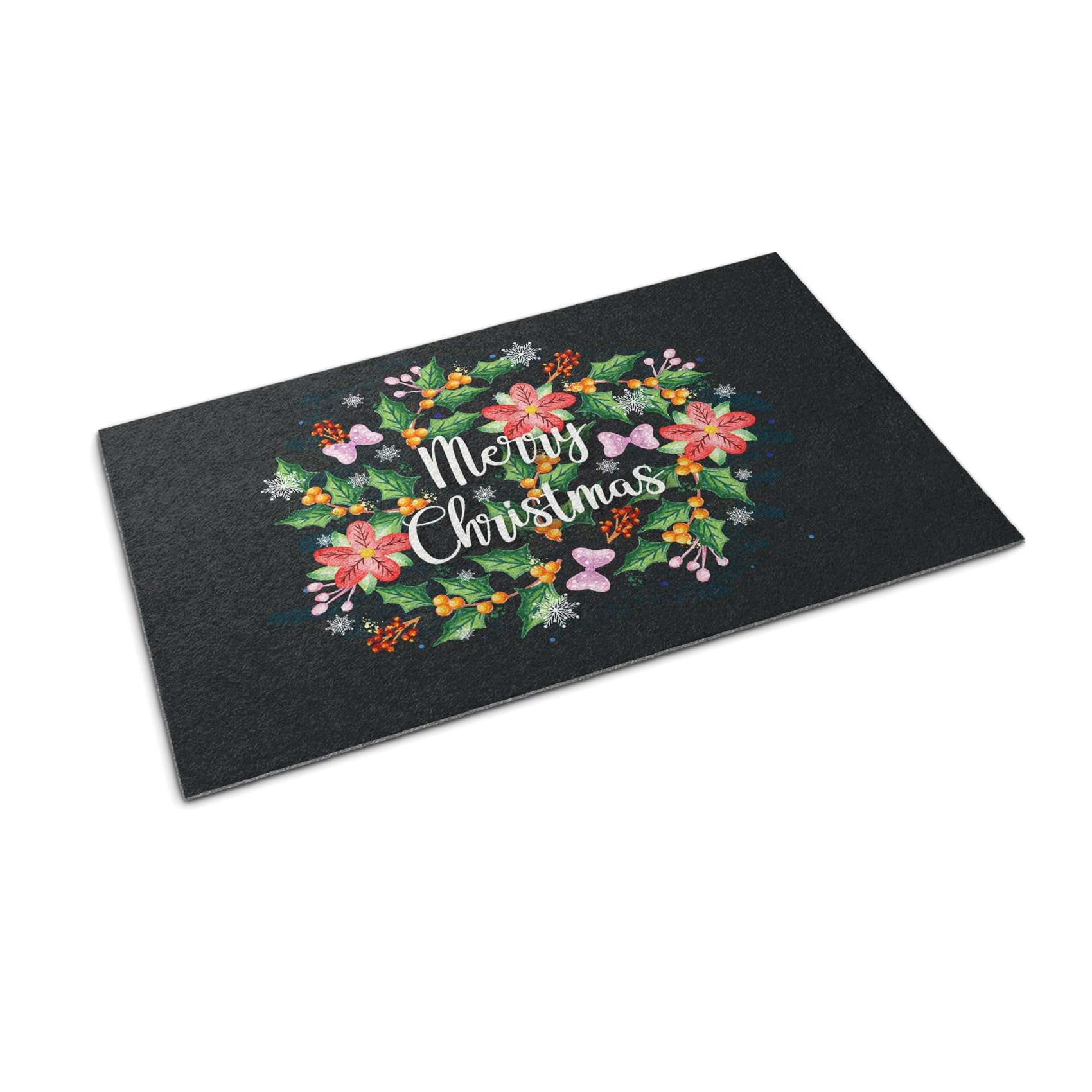 Paillasson extérieur anti-saleté Tulup tapis d'entrée étanche et antidérapant 60x40 cm