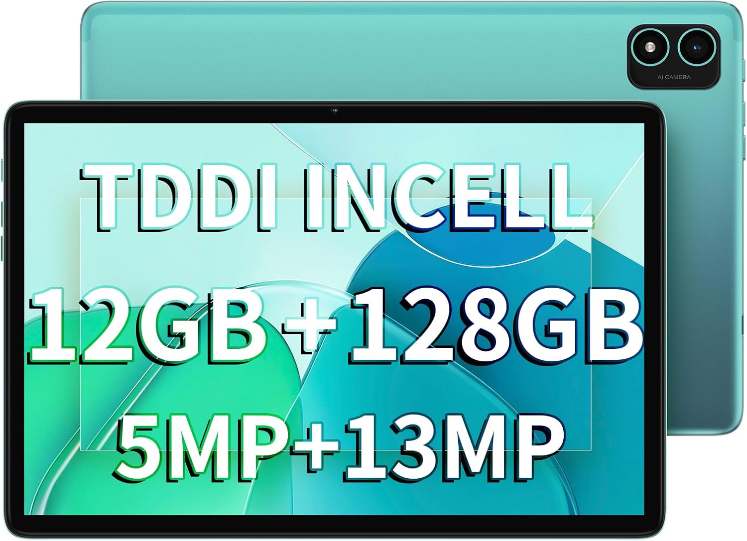 TECLAST P40S Android12 Tablet 10.1 Pollici, 12GB RAM+128GB ROM(TF 1TB), Octa-Core 2GHz, 2.4G/5G WiFi, BT5/Camara13MP/Google GMS/GPS/OTG/Face ID/Type-C/6000mAh/Headphone Jack/Metal-2024 TECLAST P40S Android12 Tablet 10.1 Pollici, 12GB RAM+128GB ROM(TF 1TB), Octa-Core 2GHz, 2.4G/5G WiFi, BT5/Camara13MP/Google GMS/GPS/OTG/Face ID/Type-C/6000mAh/Headphone Jack/Metal-2024