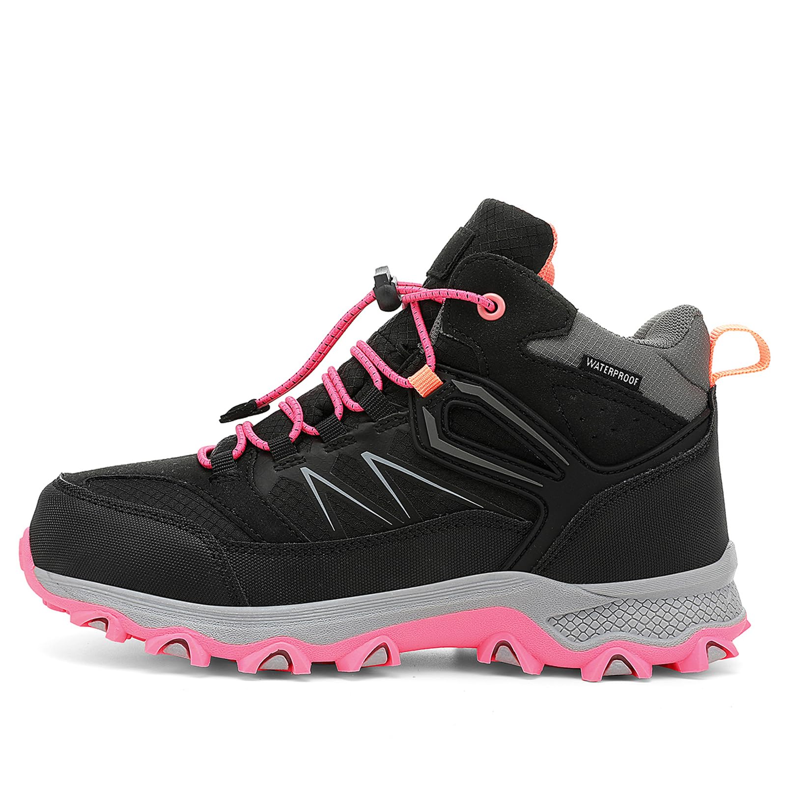 Kinder Wanderschuhe Jungen Wasserdicht Trekking Wanderstiefel Bequem Leichter Mädchen Outdoor rutschfeste Turnschuhe Trekkingschuhe Four Seasons Schuhe EU 31-39