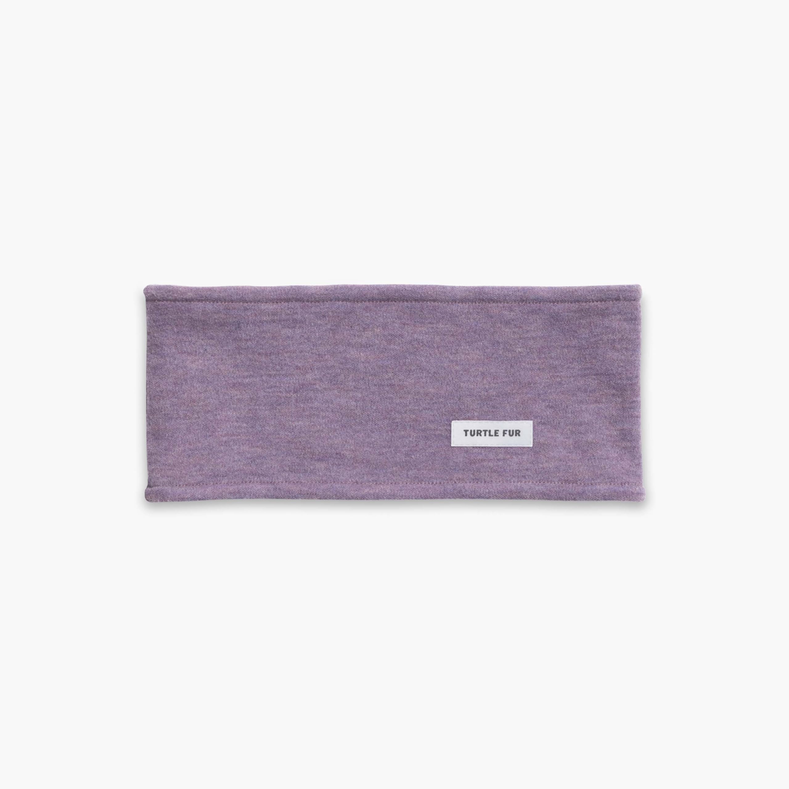 Turtle Fur Comfort Shell Luxe Wide Headband, Plum
