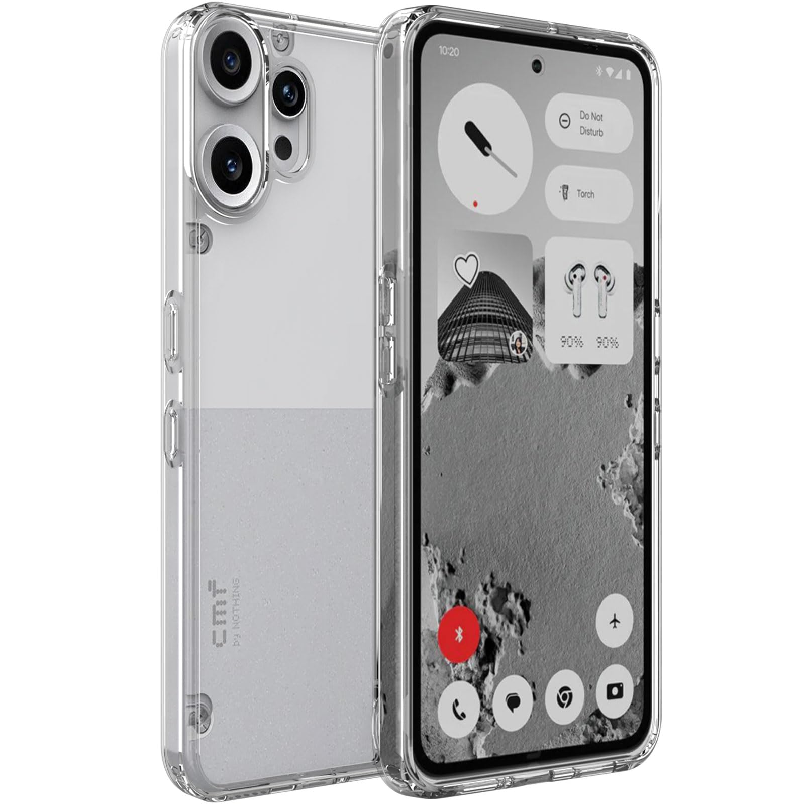 Amazon.co.jp: For Nothing CMF Phone 2 Pro ケース クリア TPU+