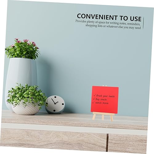 Miniatura 3 de FUNOMOCYA 2 letreros de pizarra de color para menú, pizarra de tiza para menú, adornos de pizarra para niños, adornos de oficina, Pizarrones para