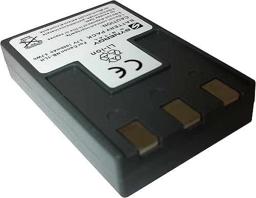 Miniatura 7 de Synergy Digital Batería de cámara, compatible con cámara digital Canon PowerShot 230, (iones de litio, 3.7 V, 1000 mAh) ultra alta capacidad,