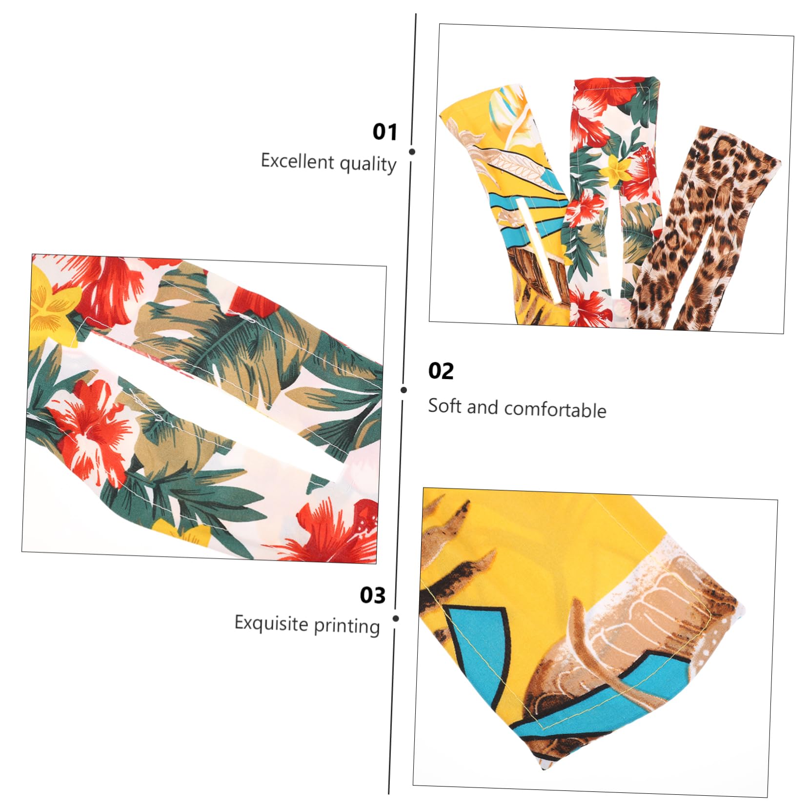 DOITOOL 4 Set Di Cerchietti Elastici Per Con Decorazioni Colorate Per Compleanni Amici E Famiglie 3 Pezzi X 4