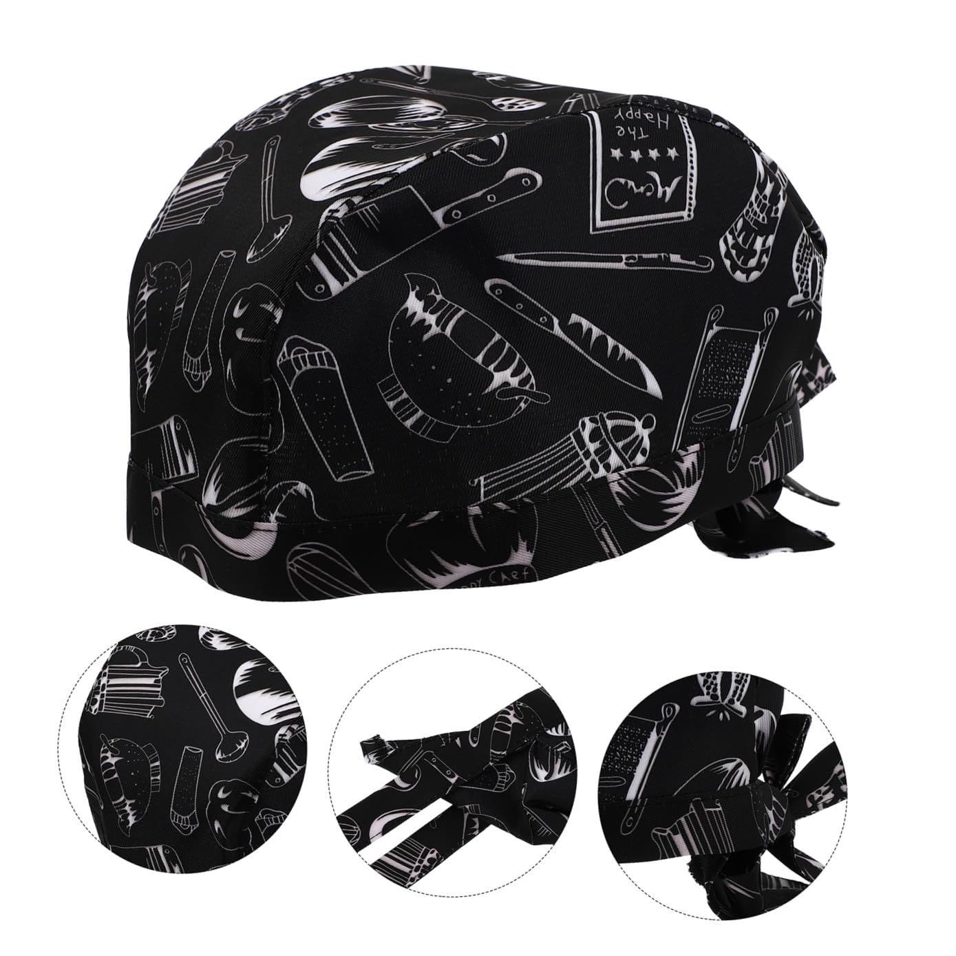 FRCOLOR Gorro De Cocina Unisex Gorro Chef Transpirable Y Cómodo Cocineros Restaurantes Y Catering Simple Profesional