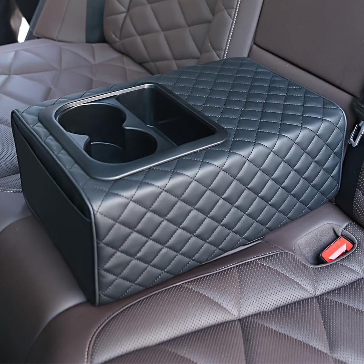 SXLGDW Car rear seat armrest box,Compatible with Volvo C40 EX90 XC40 XC60 XC70 XC90 S60 S90 EX30,Car accessories