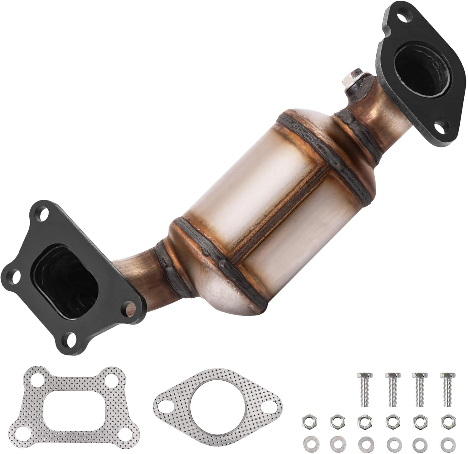 Front Catalytic Converter Kit Compatible with Buick Enclave Chevrolet Traverse 2018-2021 V6 3.6L Replaces 674-067, E.P.A. Compliant