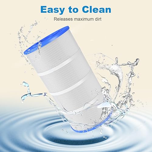 Miniatura 7 de ROYOR CX900RE - Cartucho de filtro de piscina compatible con cartucho de filtro de piscina Hayward C900, repuesto de filtro de piscina para PA90