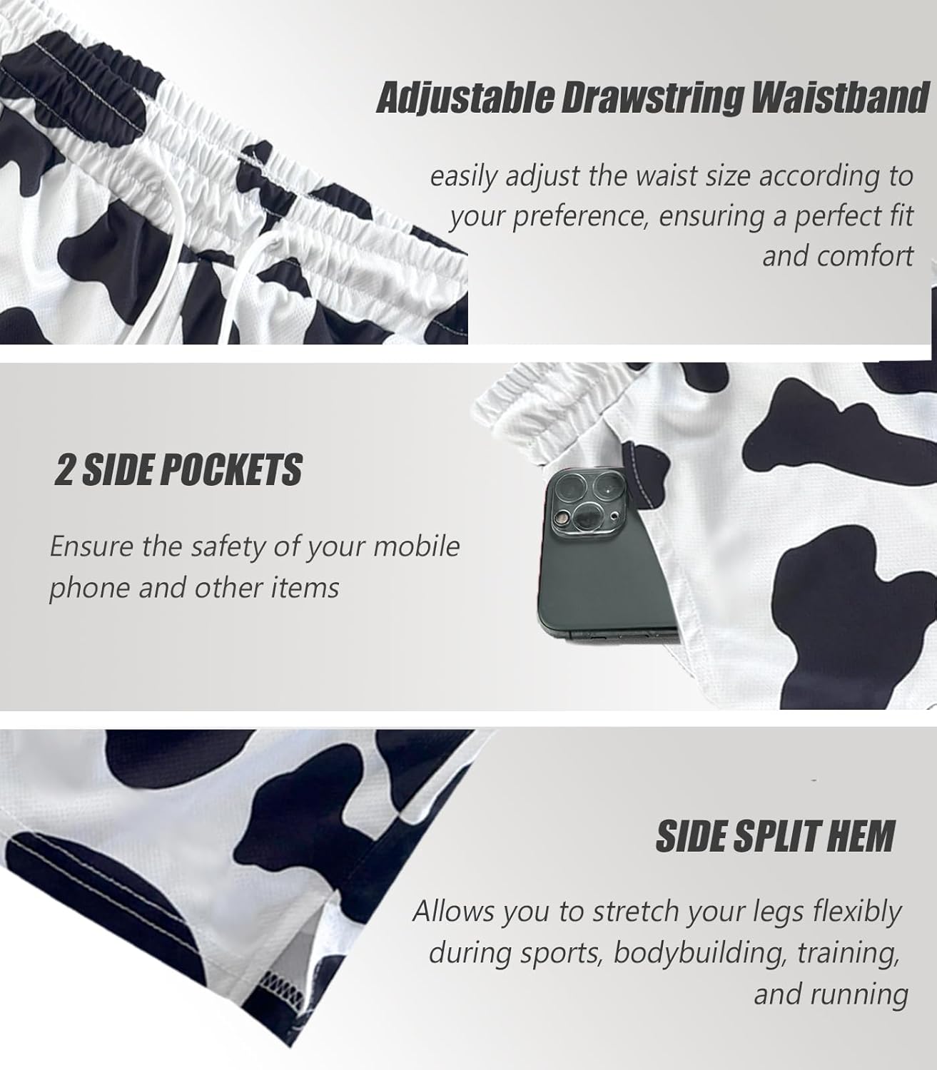 Mens Mesh Shorts 6Inch/9Inch Inseam Mens Athletic Shorts Breathable Fabric for Gym and Workouts - Image 3