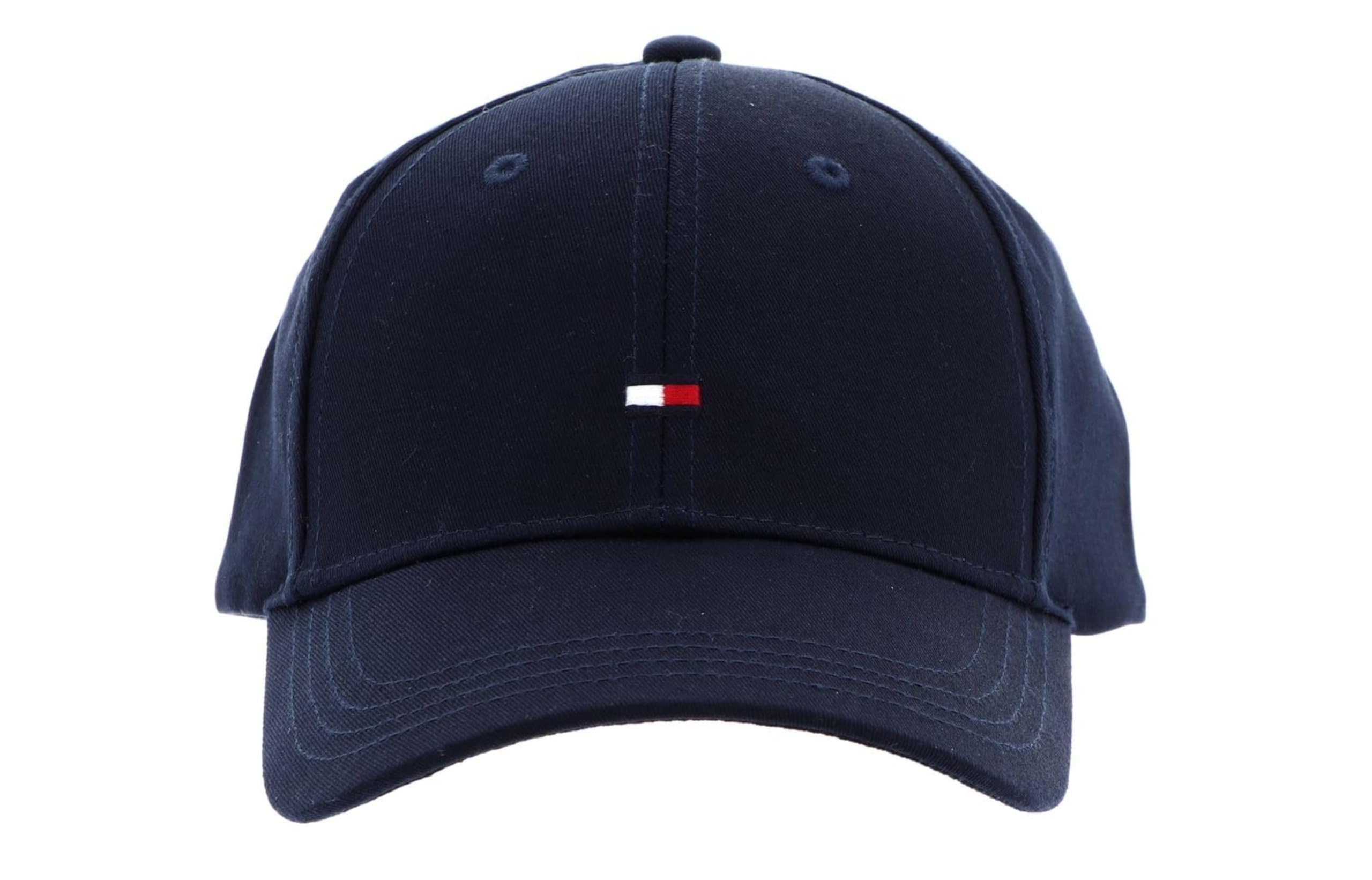 Tommy Hilfiger Enfants Casquette Unisexe Small Flag Baseball, Bleu (Space Blue), L-XL