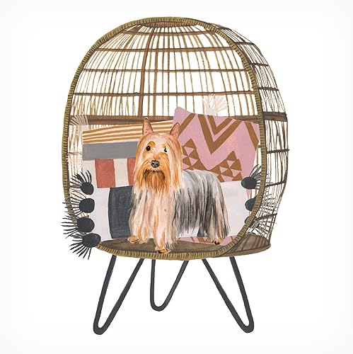 Trademark Fine Art Lienzo decorativo con texto en inglés "Pom Pom Pup I" por Melissa Wang