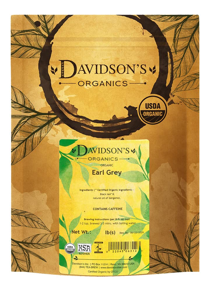 Twinings Earl Grey Loose Tea Tins, 7.05 Ounce Tins (Pack of 1), Smooth, Flavourful, Robust Black Tea Leaves, Caffeinated, Enjoy Hot or Iced | A Classic with Citrus & Bergamot, Light & Citrusy, Aromatic, Naturally Caffeinated, 1-200g Reusable Tins, Enjoy Hot or Iced package