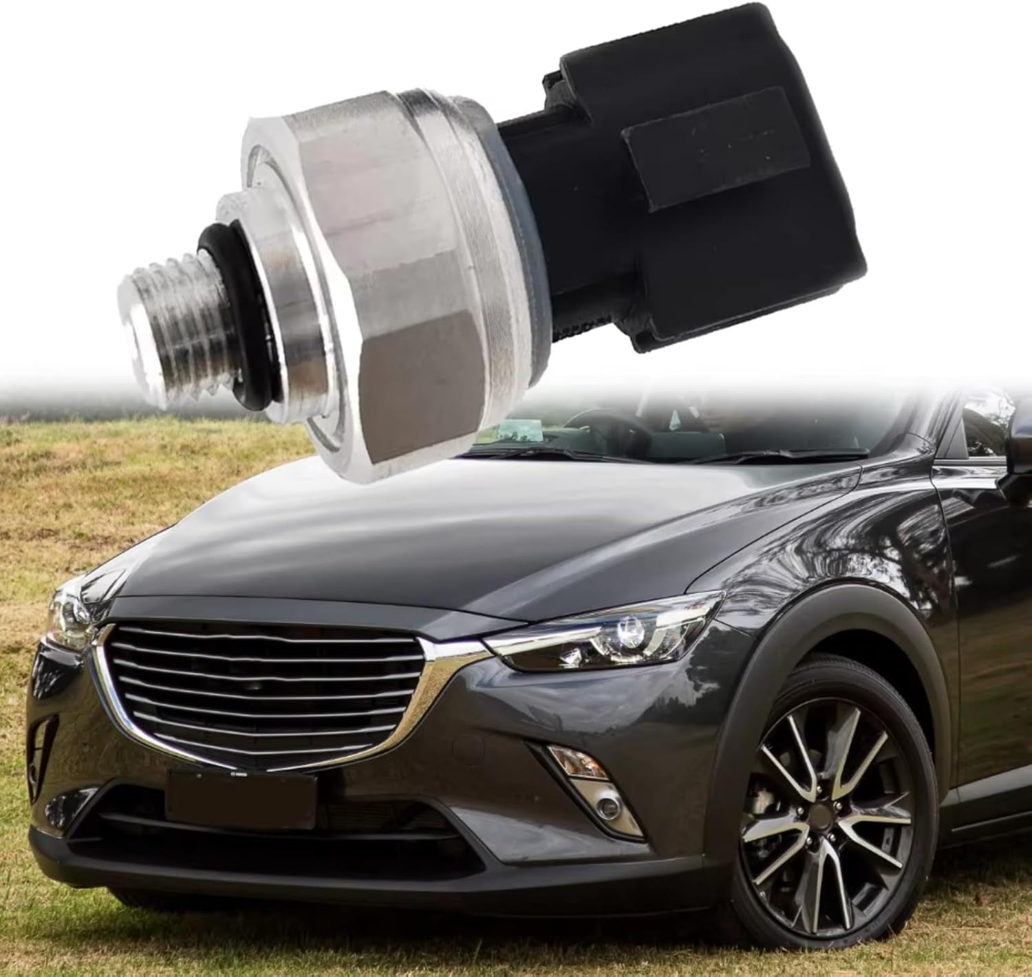 A/C Pressure Switch Sensor, A/C Pressure Switch Sensor, for Mazda, for CX-3 2016-2017, for CX-5 2013-2017, for CX-7 2010-2012 A/C Air Conditioning Pressure Sensor Switch 9213124900, 92136ZT00A