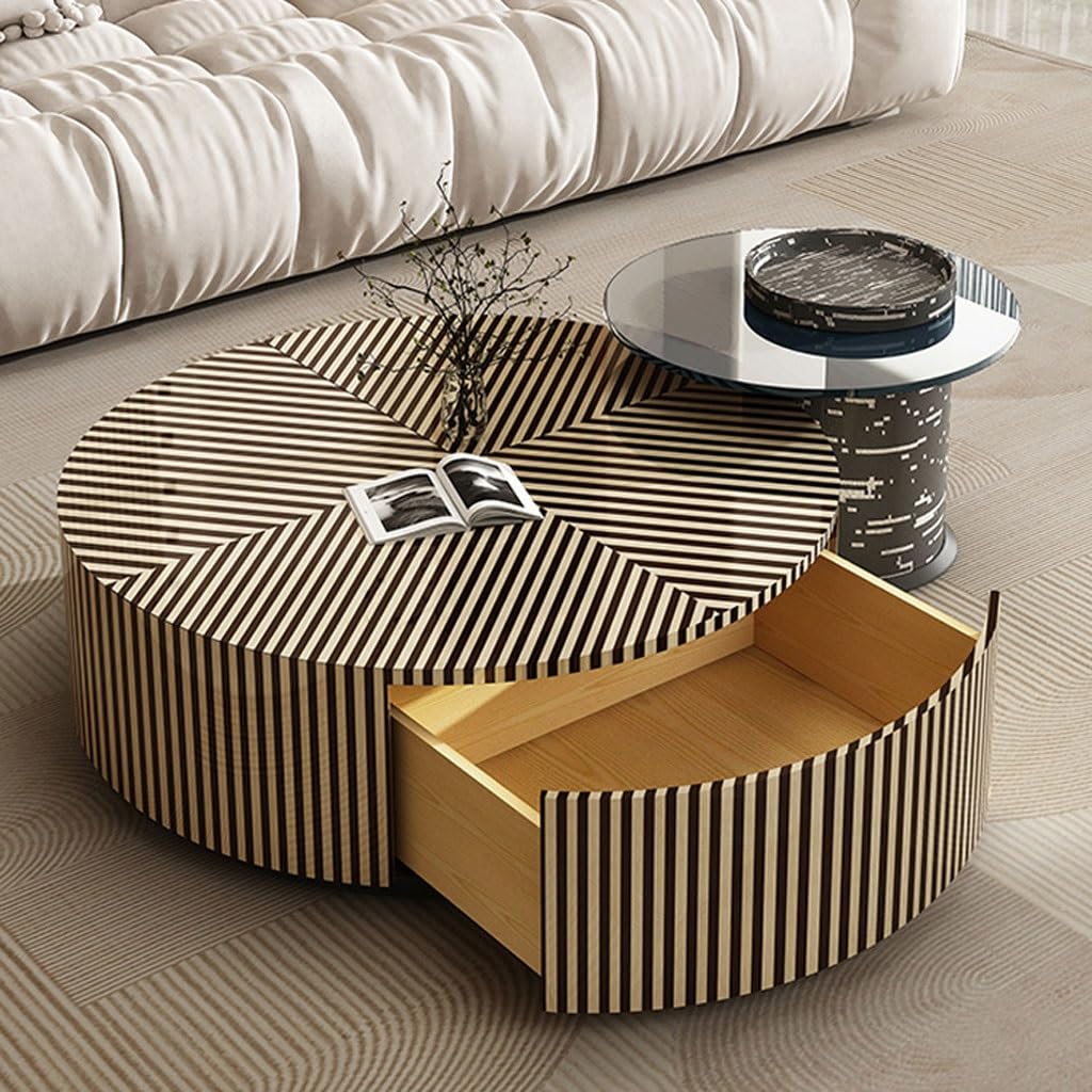 Tavolino Tavolino da caffè Francese Creativo, Tavolo tè Semplice for Soggiorno, Interno for la casa, mobili for Piccoli Appartamenti Couchtisch